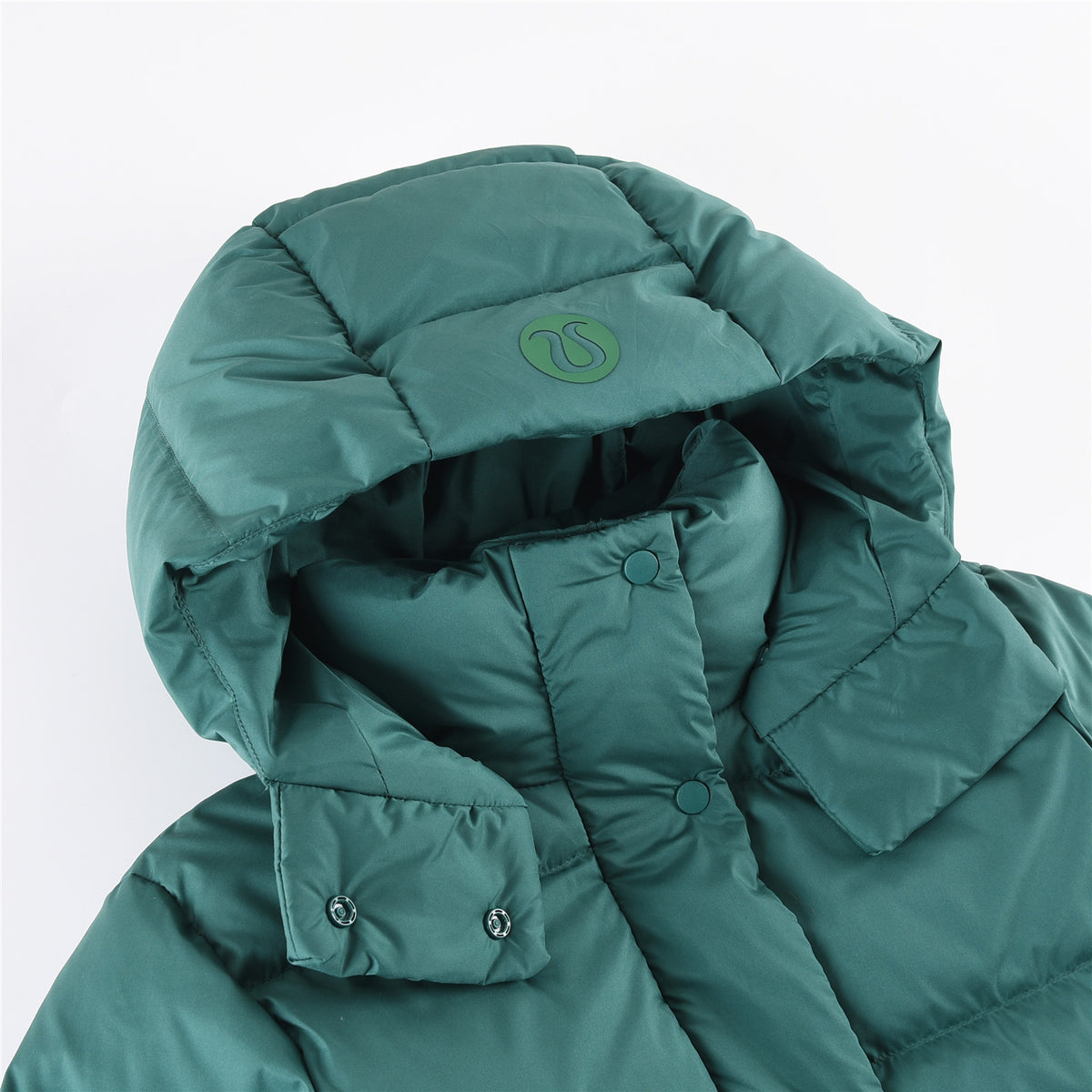 lululemon Women's Wunder Puff Water-Repellent Down Puffer Jacket in Storm Teal