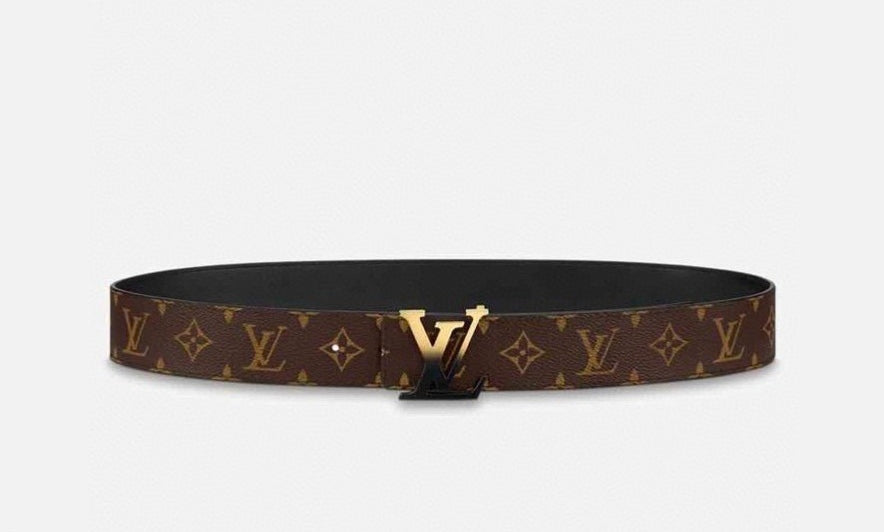 Louis Vuitton LV Initiales 40MM Reversible Belt Monogram Gradient Brown