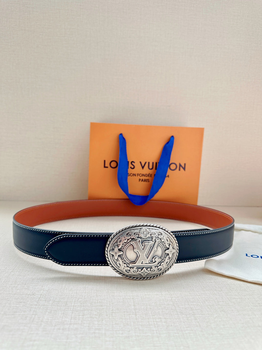 Louis Vuitton LV Shield 40MM Reversible Belt