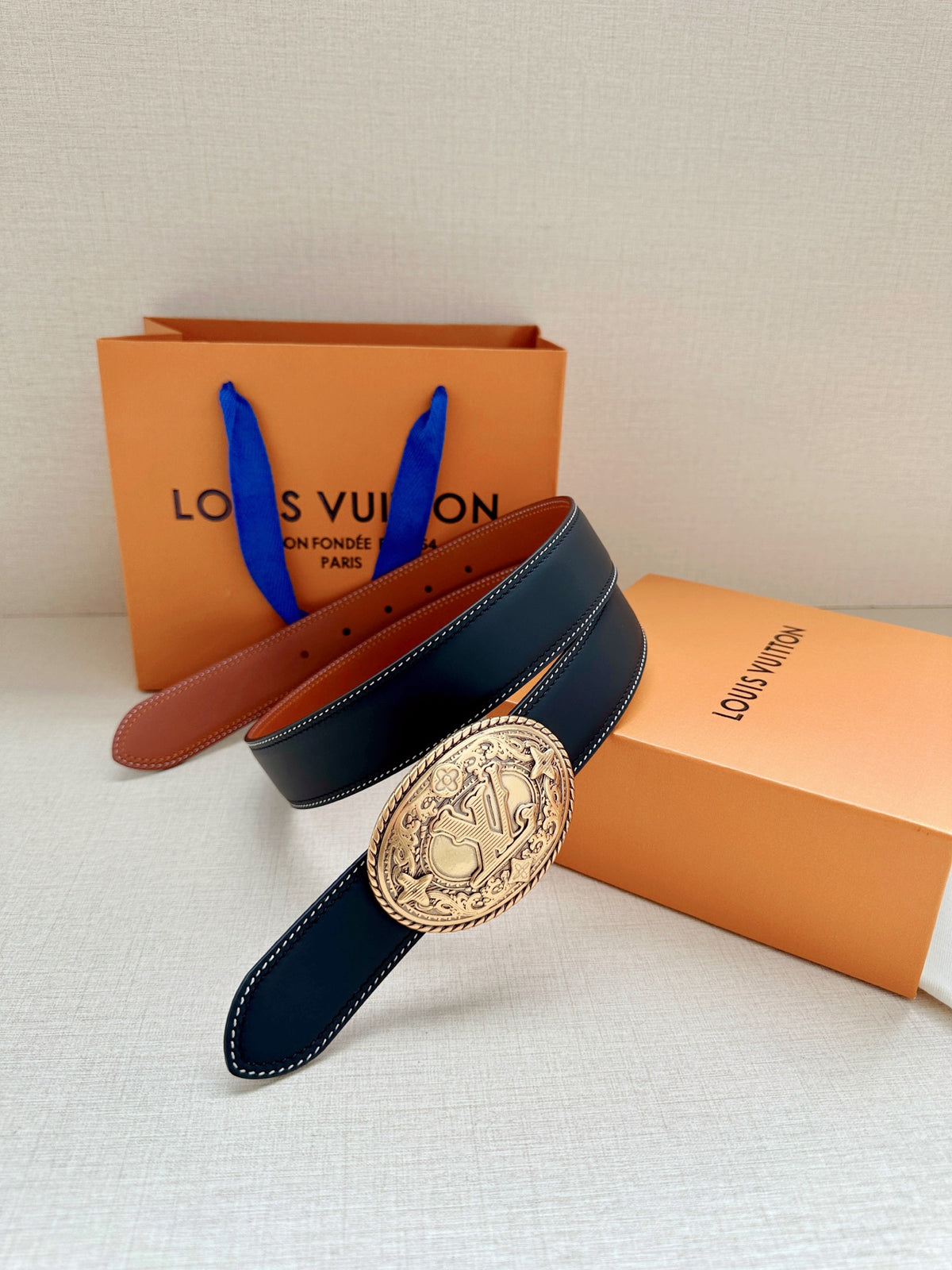 Louis Vuitton LV Shield 40MM Reversible Belt