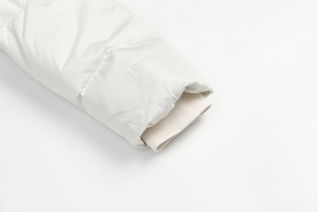 lululemon Women's Wunder Puff Water-Repellent Long Down Parka in White