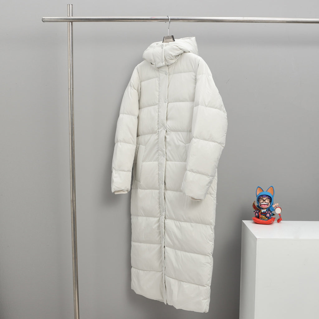 lululemon Women's Wunder Puff Water-Repellent Long Down Parka in White