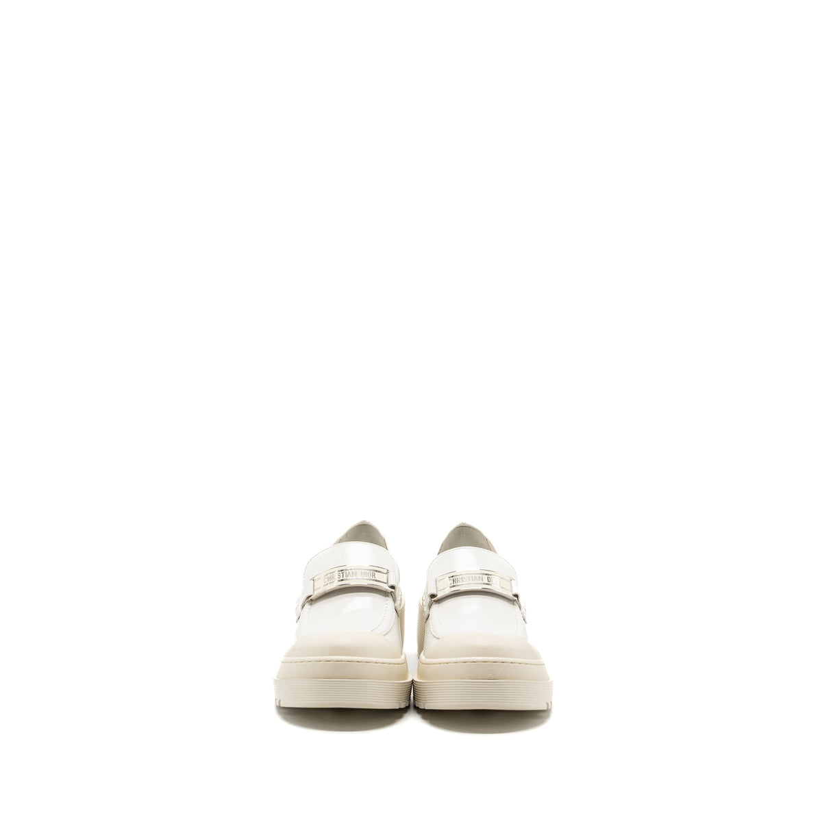 DIOR CODE LOAFER CALFSKIN WHITE SHW