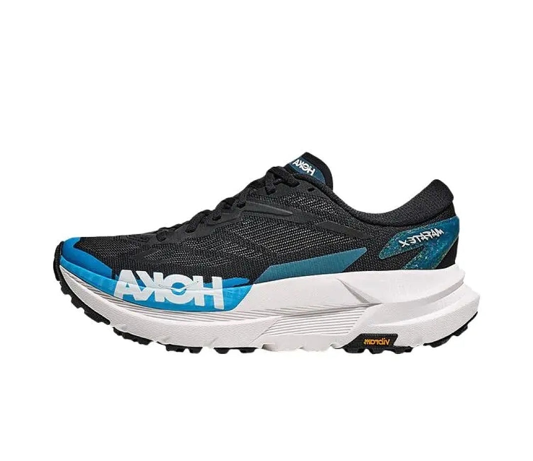 Hoka Mafate X Black Cyan Ocean