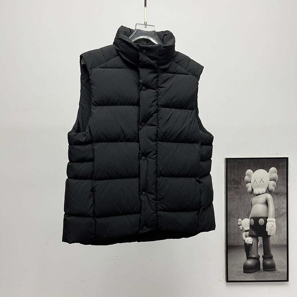 lululemon Wunder Puff Water-Repellent Down Puffer Vest in Black