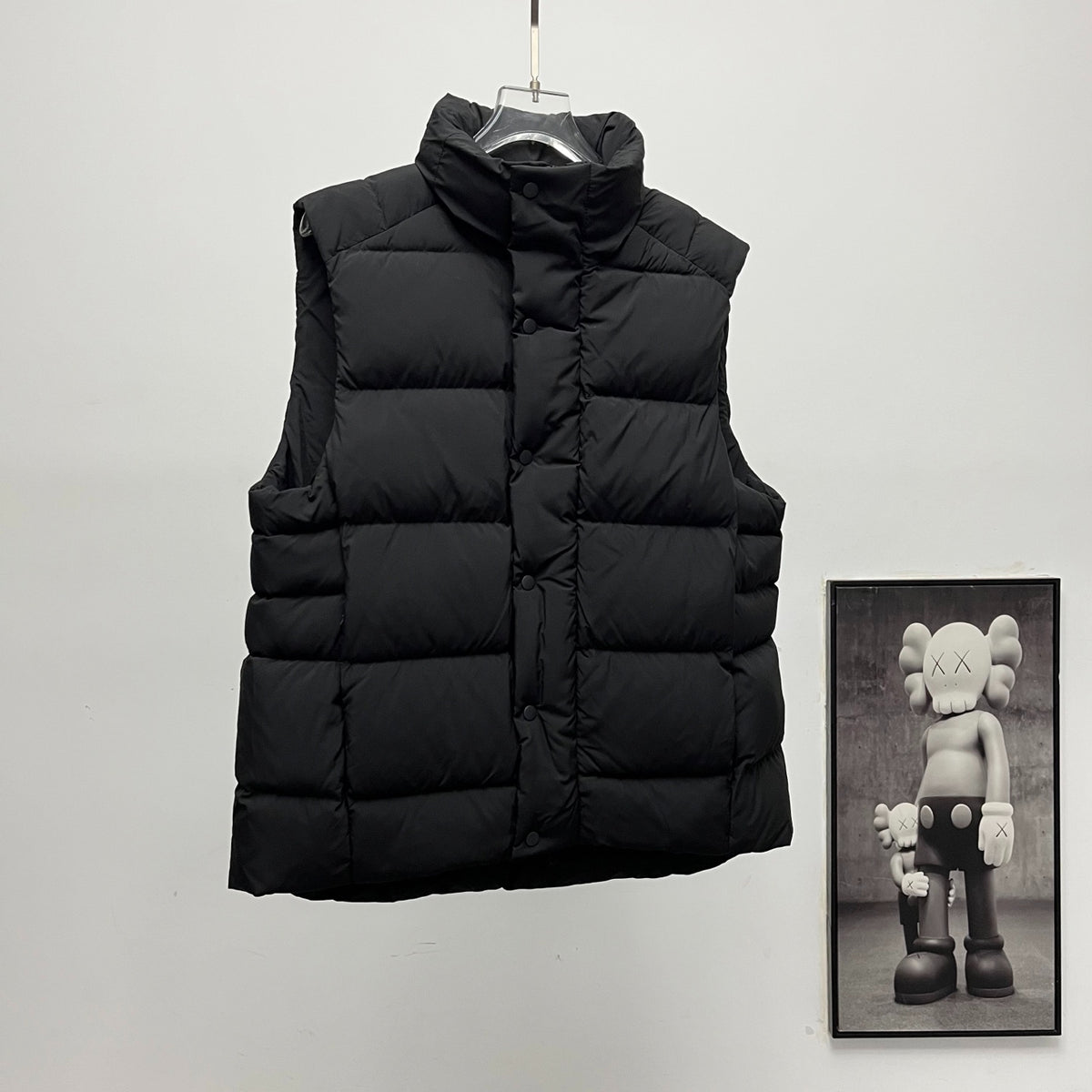 lululemon Wunder Puff Water-Repellent Down Puffer Vest in Black