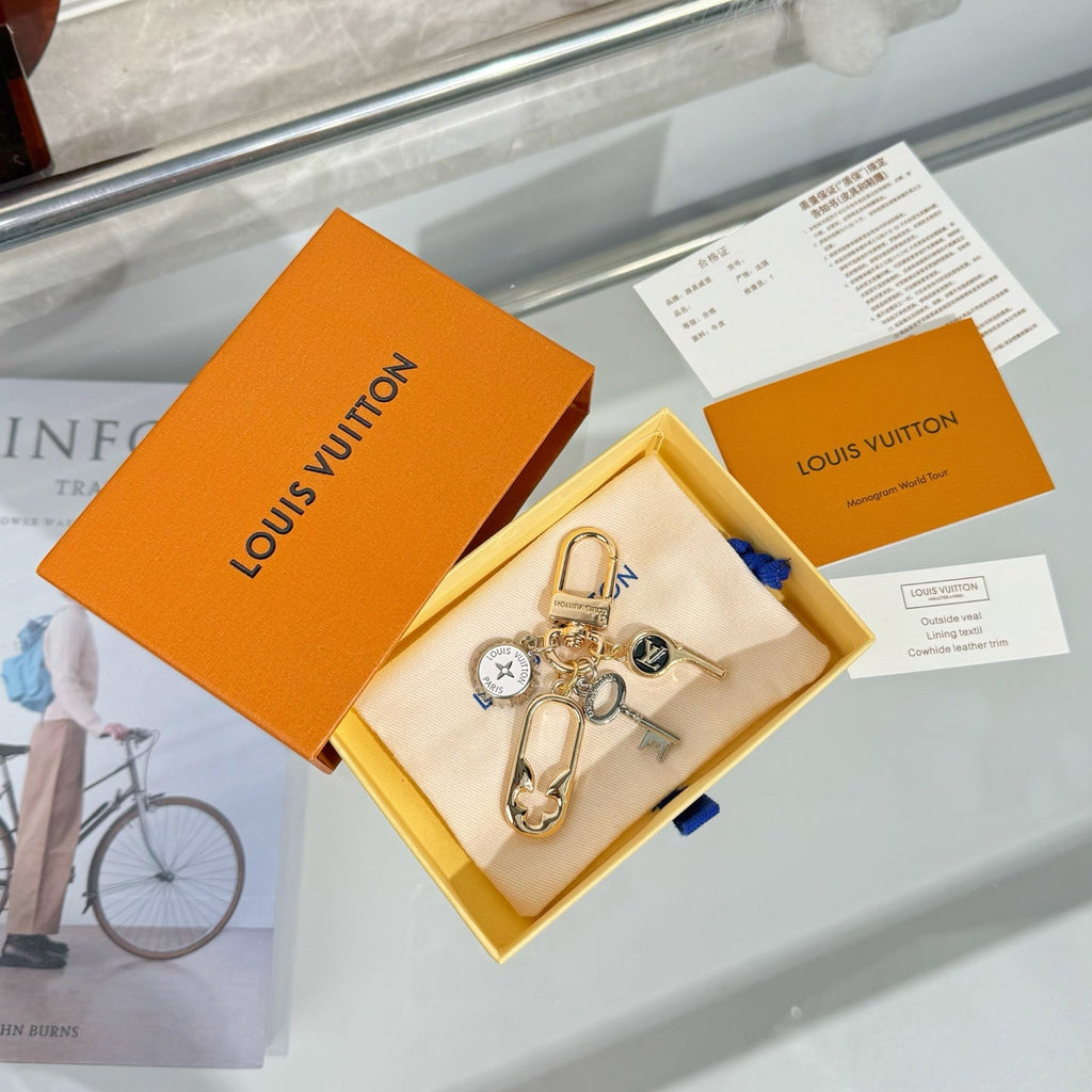 LV Whistle Keychain Charm