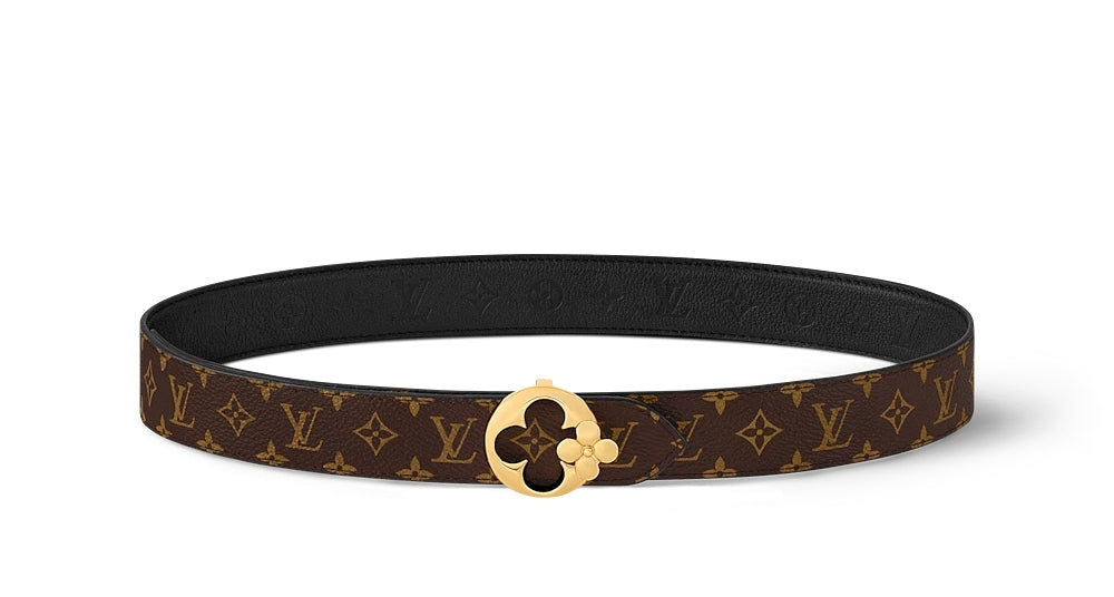 Louis Vuitton LV Flowergram 30mm Reversible Belt