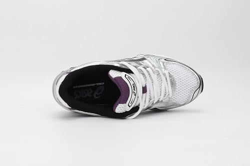 ASICS Unisex GEL-Kayano 14 "White / Midnight / Plum" (White Silver Purple Edition)