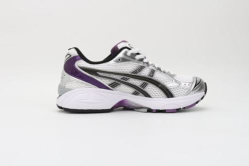 ASICS Unisex GEL-Kayano 14 "White / Midnight / Plum" (White Silver Purple Edition)