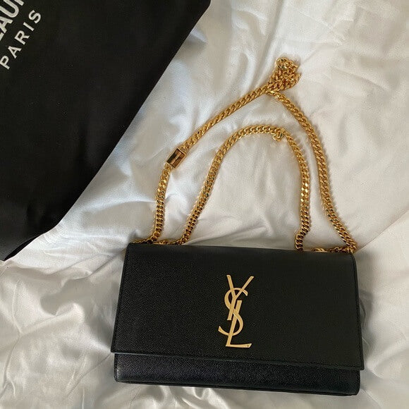 Y Small Kate Chain Crossbody Bag black