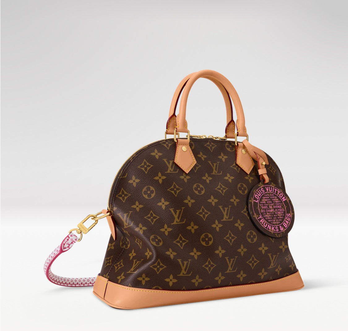 Louis Vuitton Alma MM Soft Celebration Monogram