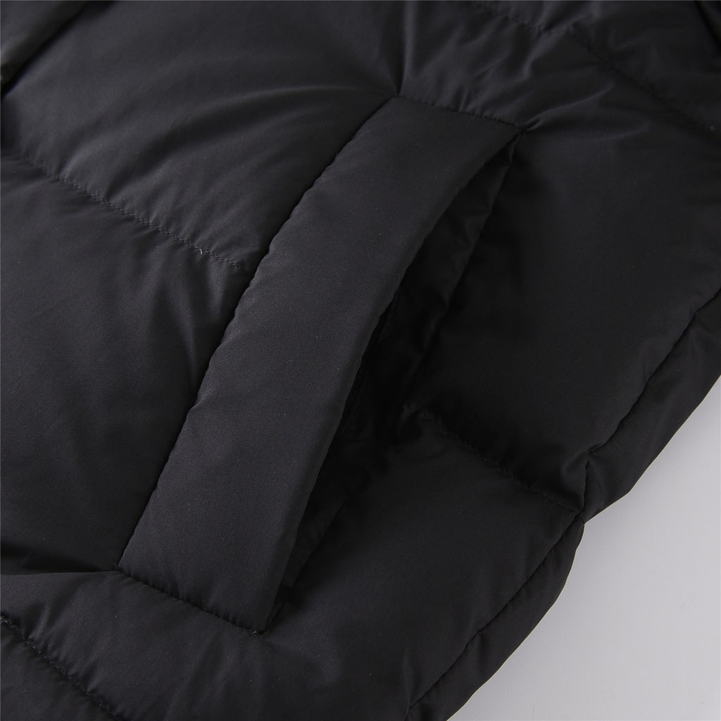 lululemon Women's Wunder Puff Water-Repellent Cropped Down Jacket in Black