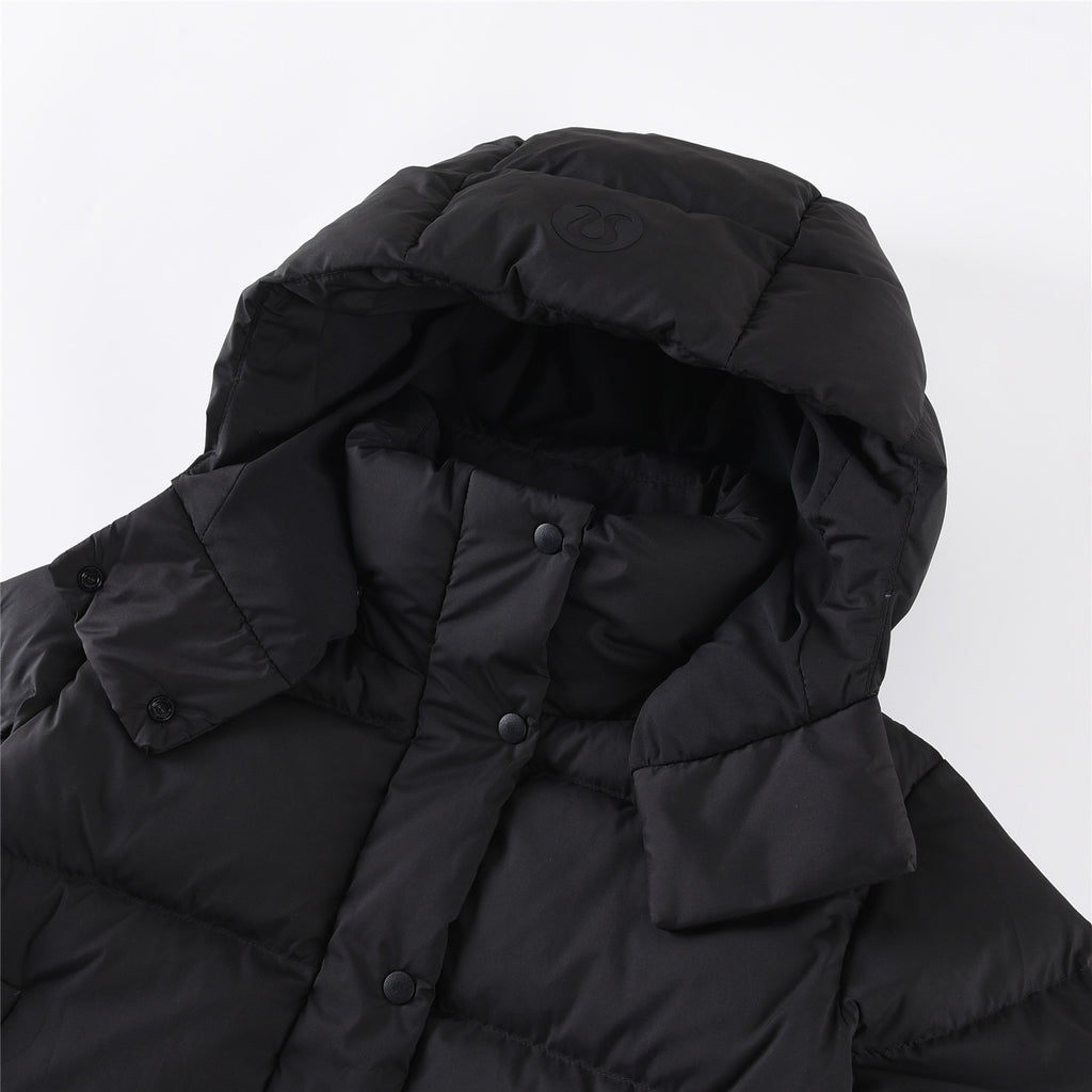 lululemon Women's Wunder Puff Water-Repellent Cropped Down Jacket in Black