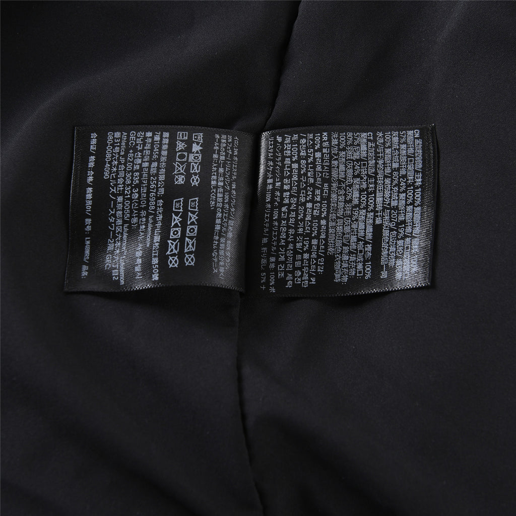 lululemon Women's Wunder Puff Water-Repellent Cropped Down Jacket in Black