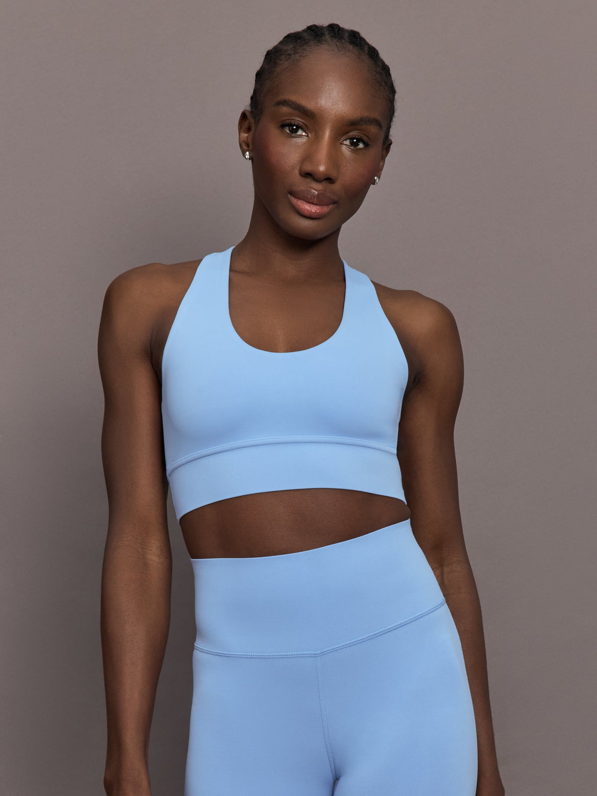 Support Bra in Diamond Compression - Serenity