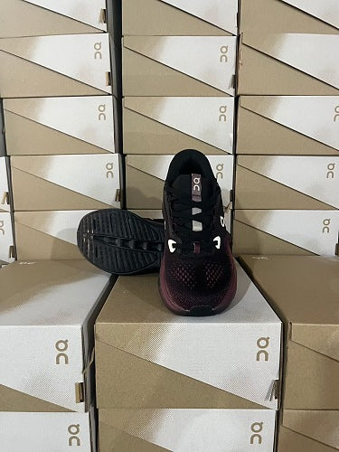 On Cloudsurfer Max Black/Burgundy