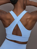 Support Bra in Diamond Compression - Serenity