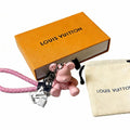 LV Pink Bear Charm