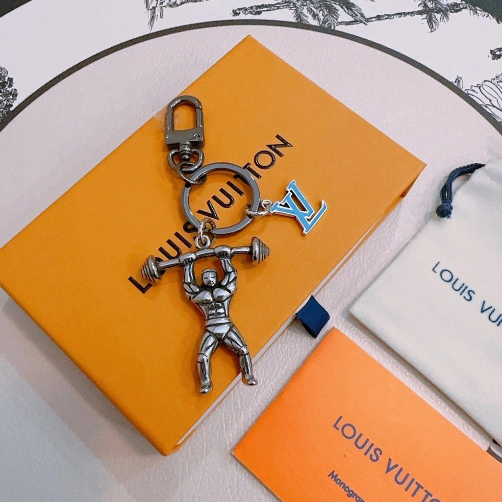 LV Gym Bro Bag Charm