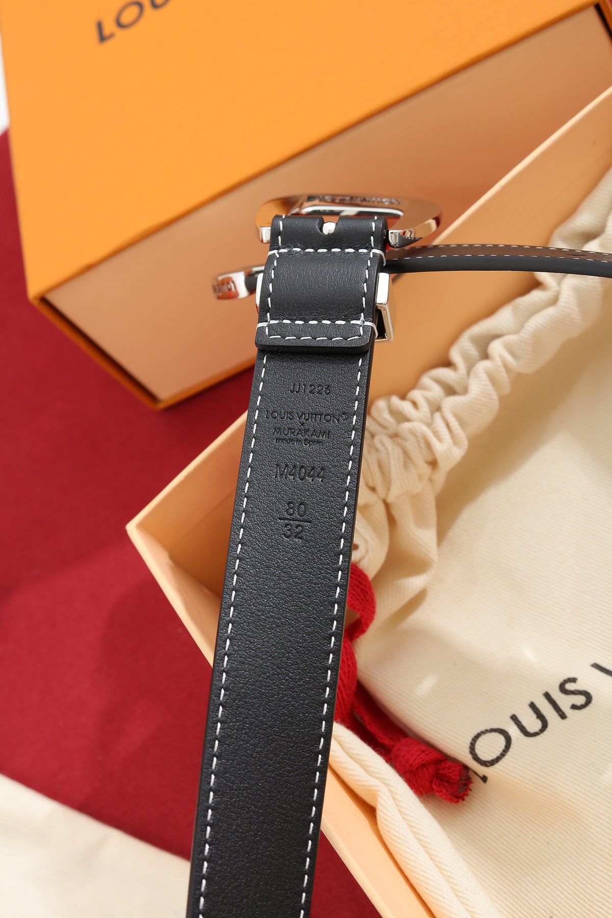 Louis Vuitton LV Dust 25MM Belt Black
