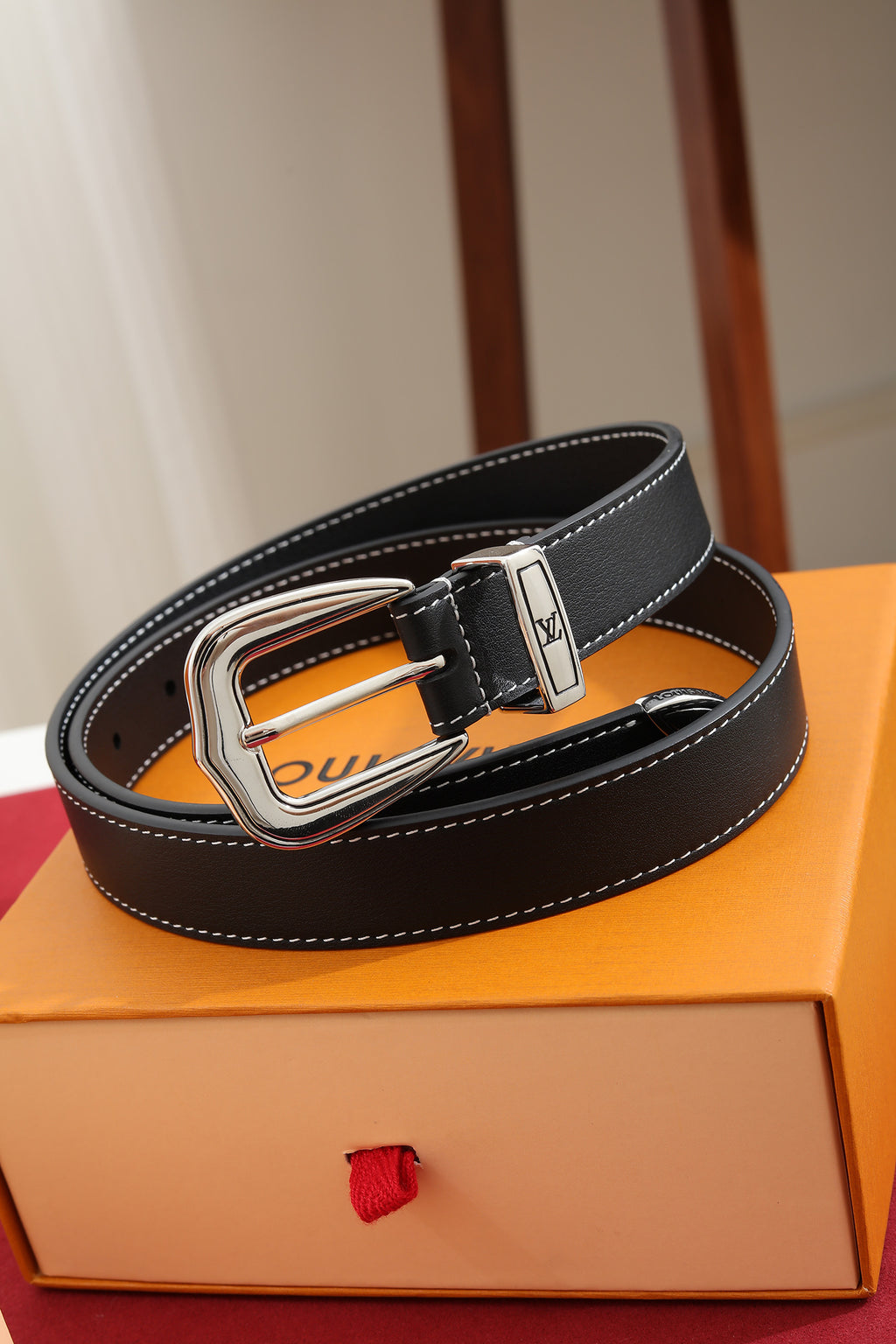 Louis Vuitton LV Dust 25MM Belt Black
