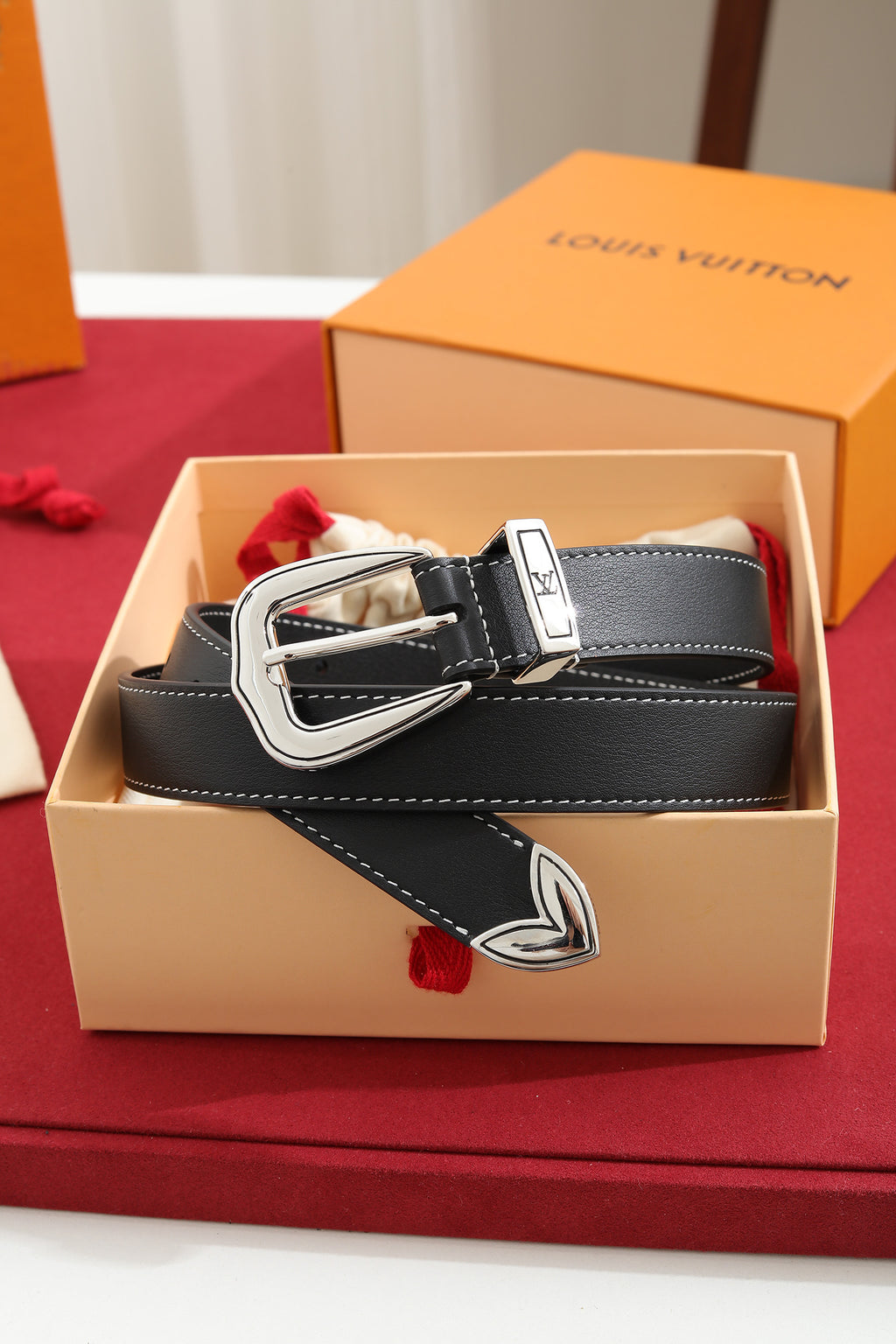 Louis Vuitton LV Dust 25MM Belt Black