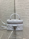CD 2026 Vanity Bag 17.5cm Cannage Lambskin 289248
