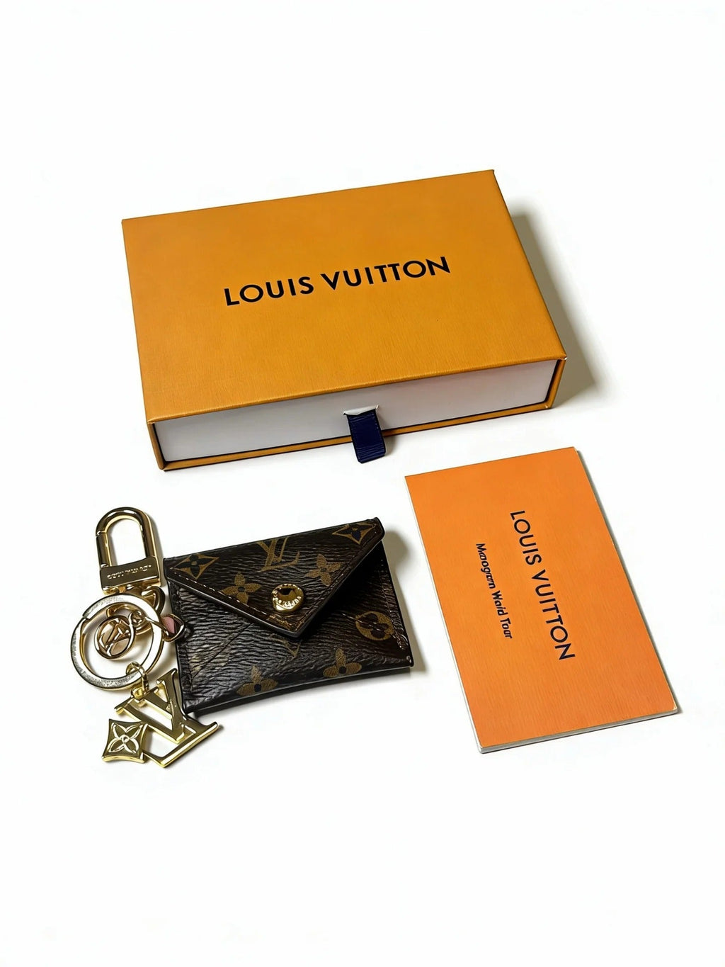 LV Bag Charm With Gold Logo