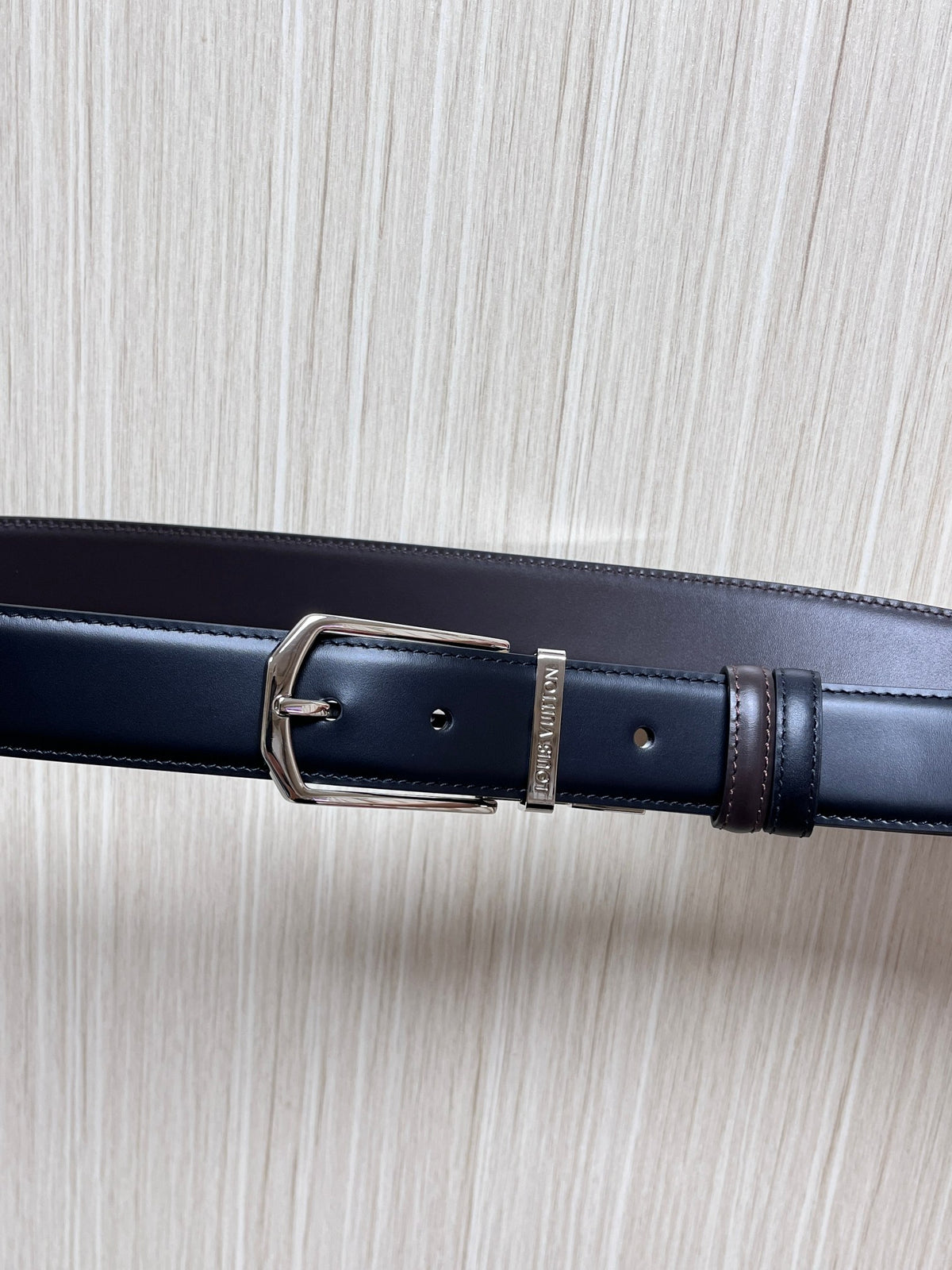 Louis Vuitton Pont Neuf Reversible Belt Smooth Leather 35MM