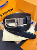 Louis Vuitton Pont Neuf Reversible Belt Smooth Leather 35MM