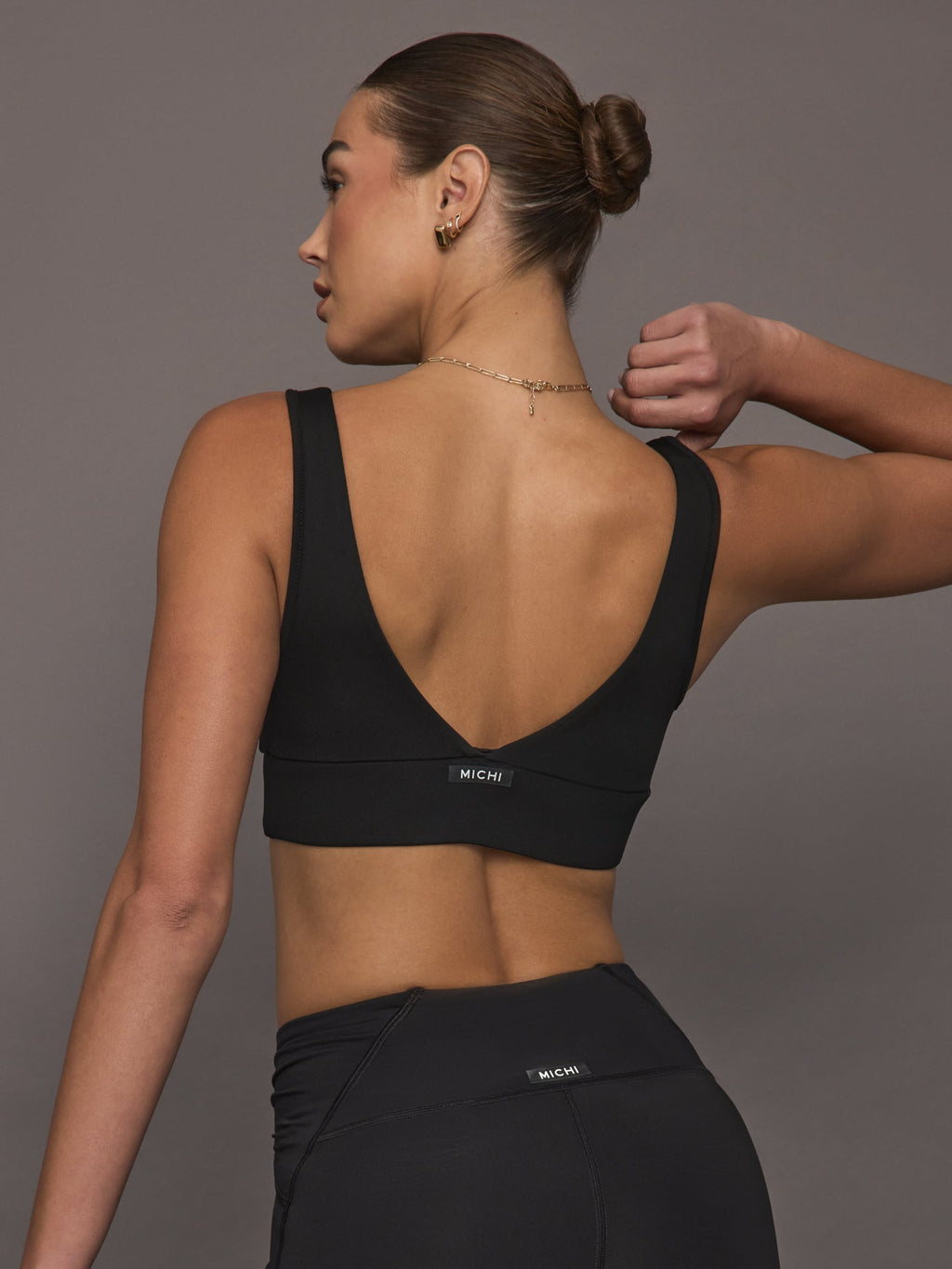 Onyx Longline Bra - Black