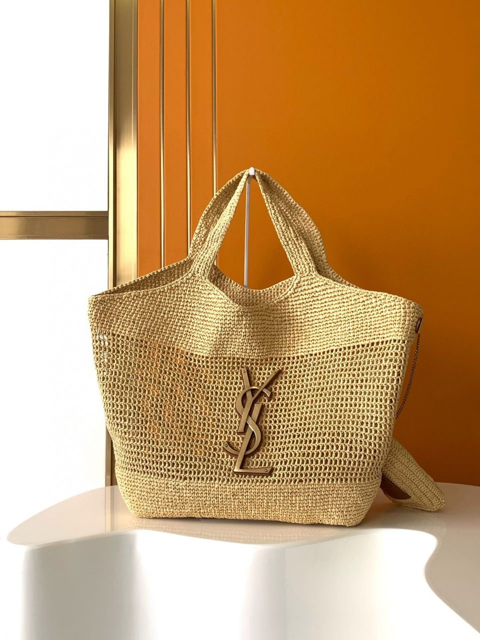 Borsa YSL in Rafia