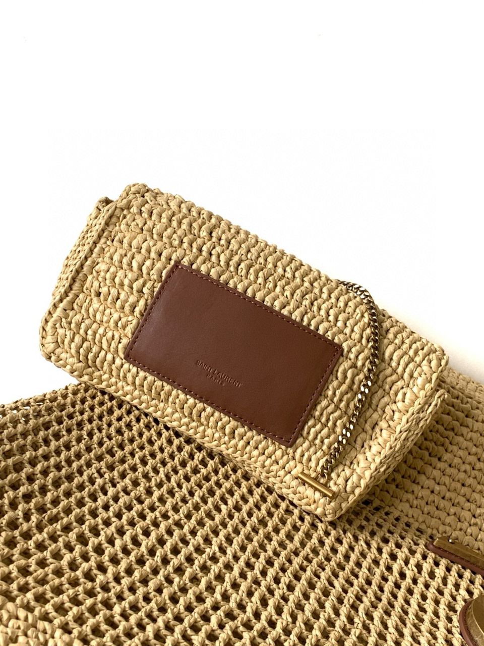 Borsa YSL in Rafia