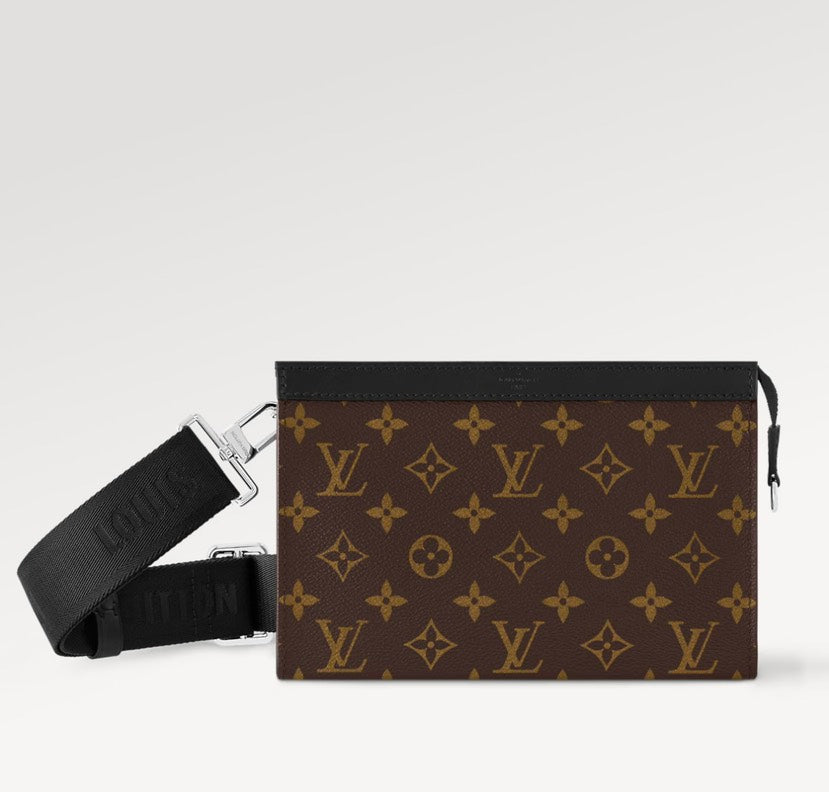 Louis Vuitton Gaston Wearable Wallet Monogram Macassar
