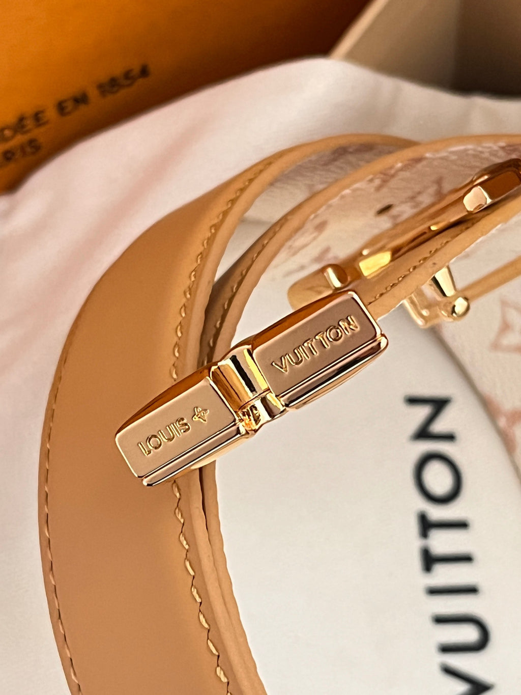 Louis Vuitton Pretty LV 30MM Reversible Belt