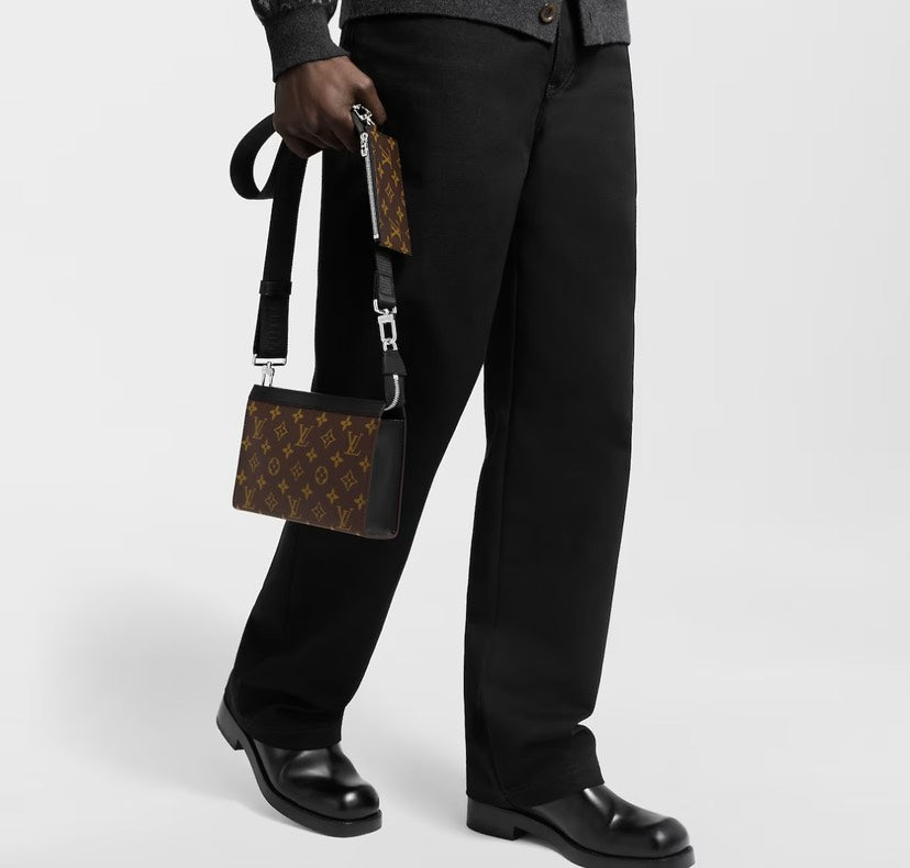 Louis Vuitton Gaston Wearable Wallet Monogram Macassar