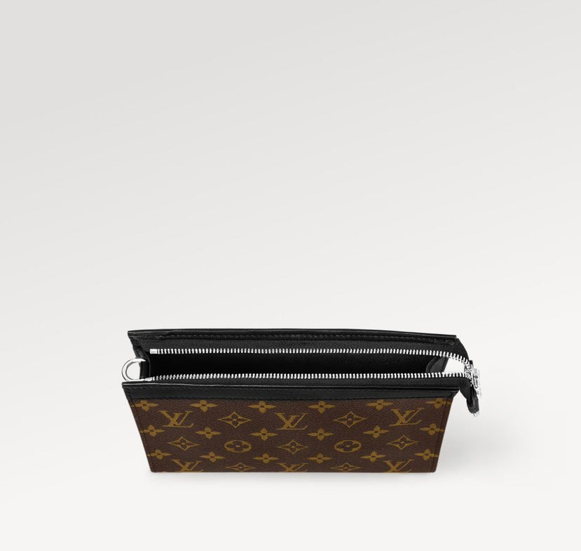 Louis Vuitton Gaston Wearable Wallet Monogram Macassar