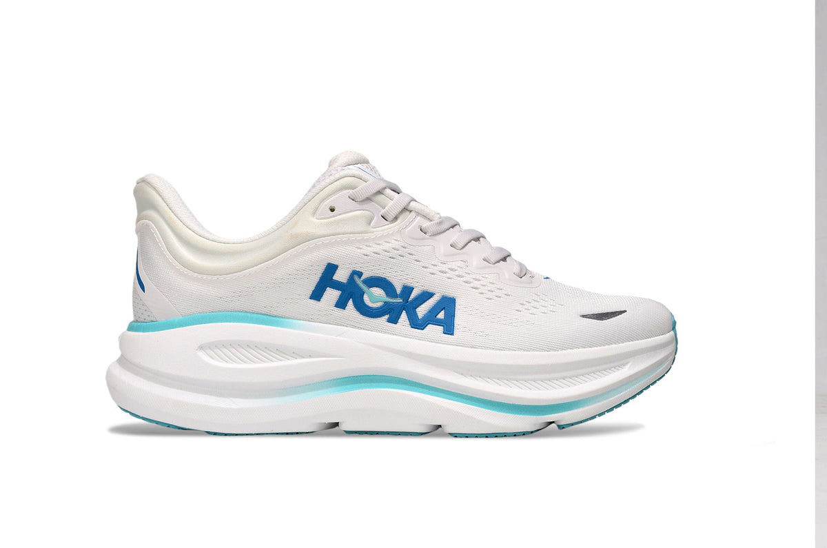 HOKA ONE ONE Bondi 9 White / Coastal Blue / Ice Blue