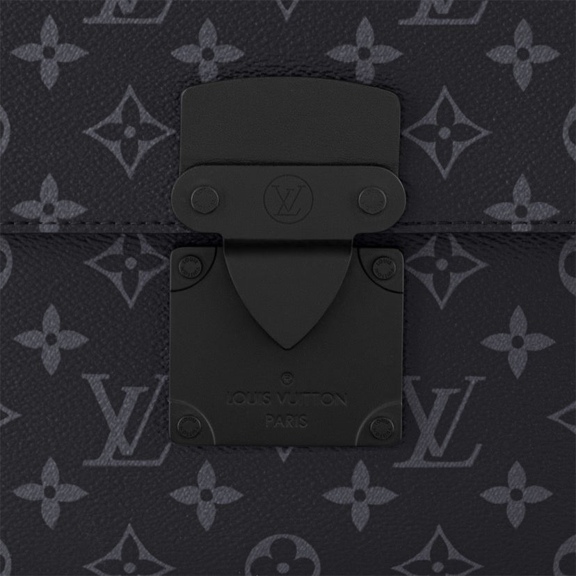 Louis Vuitton Pochette S-Lock Monogram Eclipse