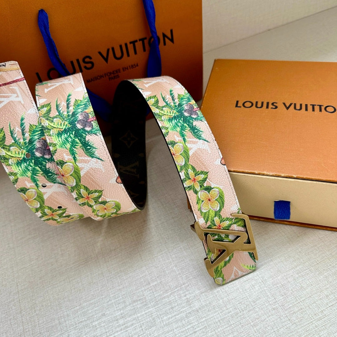 Louis Vuitton LV Tag 40MM Reversible Belt Monogram