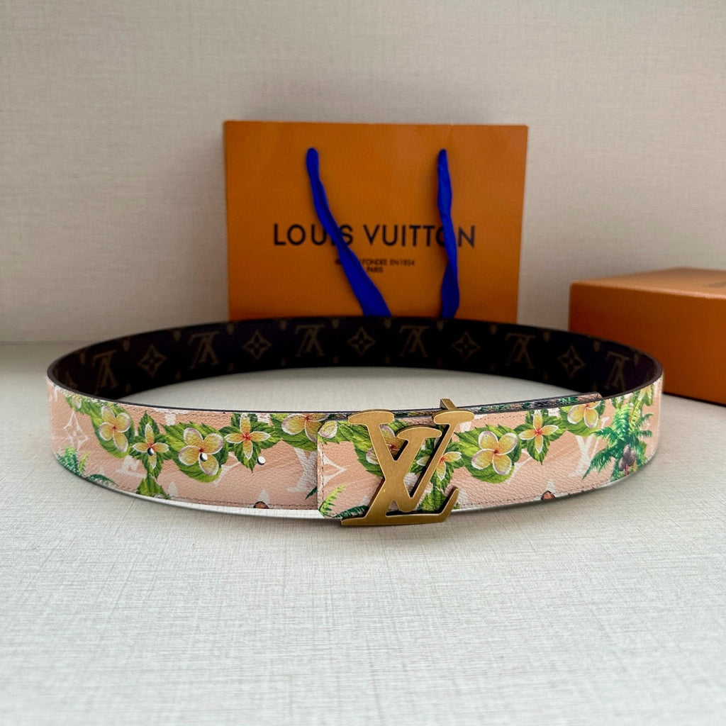 Louis Vuitton LV Tag 40MM Reversible Belt Monogram