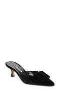 Manolo Blahnik Maysale Buckle Mule