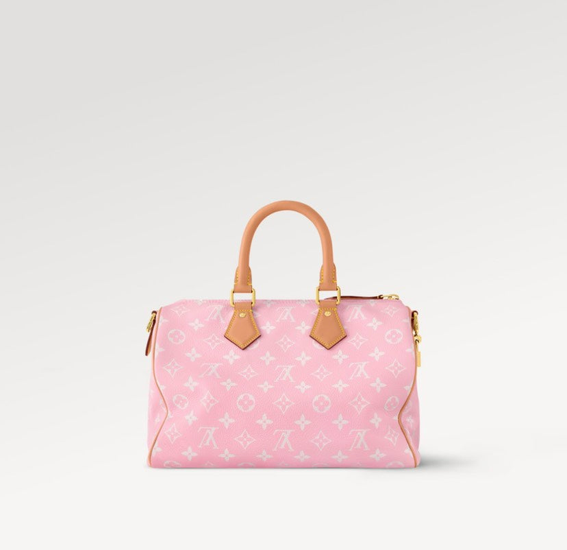 Louis Vuitton Speedy P9 Bandoulière 25 Monogram Leather Candy Pink