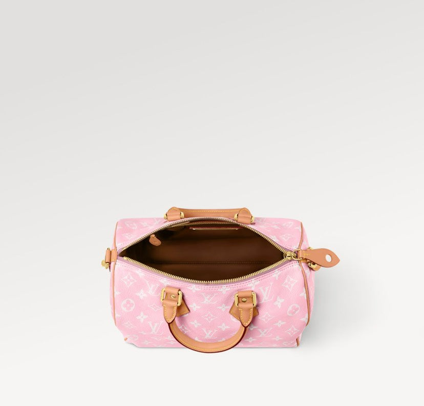 Louis Vuitton Speedy P9 Bandoulière 25 Monogram Leather Candy Pink