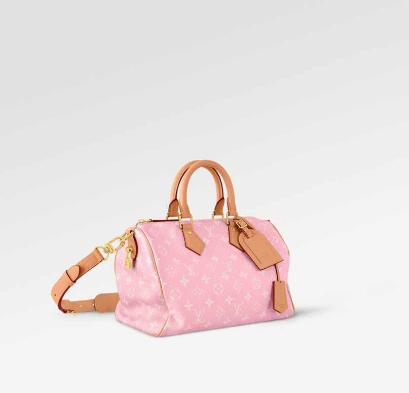 Louis Vuitton Speedy P9 Bandoulière 25 Monogram Leather Candy Pink