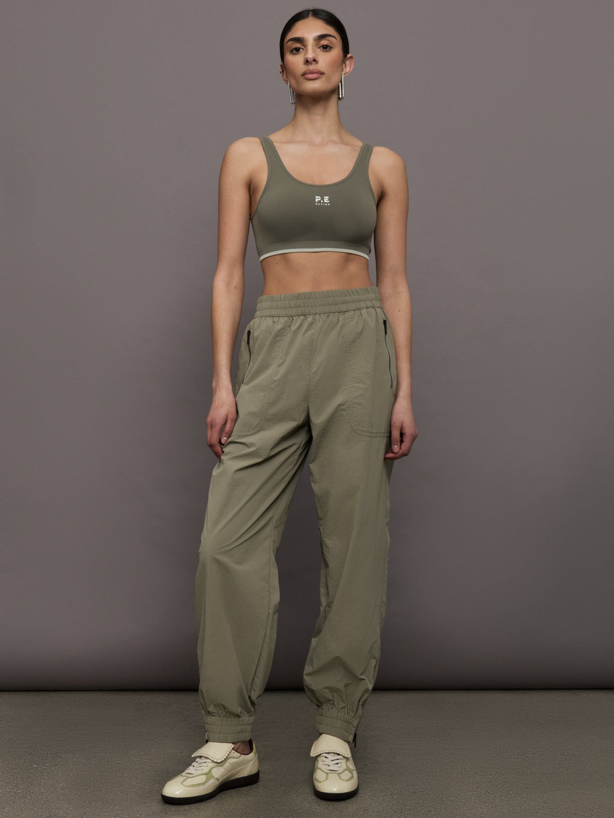 Restore Seamless Scoop Bra - Khaki Brown