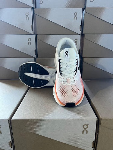 On Cloudsurfer White/Peach/Orange