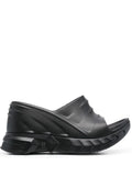 Givenchy Marshmallow 4G Heeled Mule — Black
