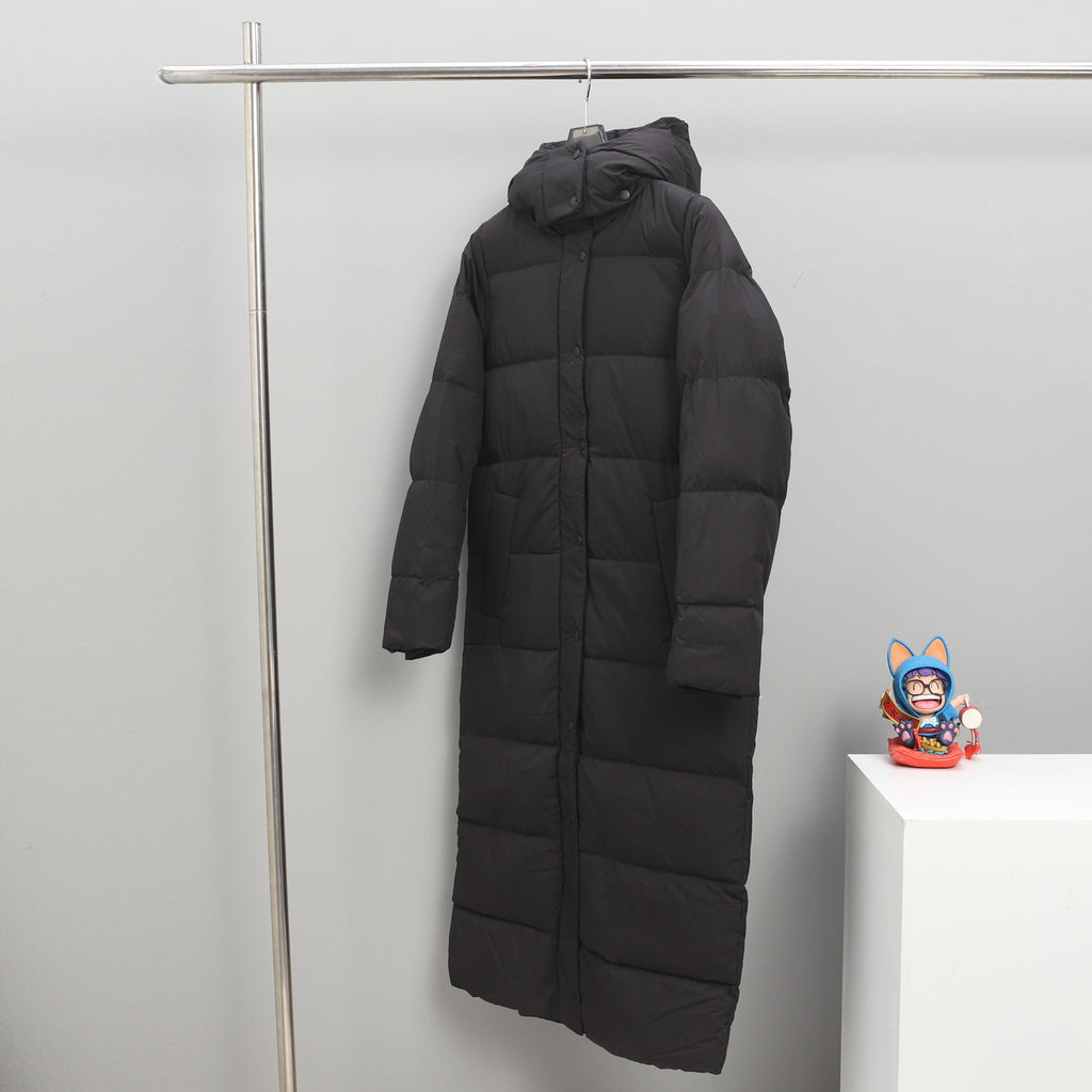 lululemon Women's Wunder Puff Water-Repellent Long Down Parka in Black